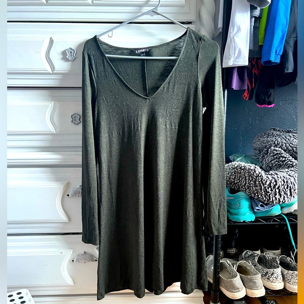 Express v neck dress
